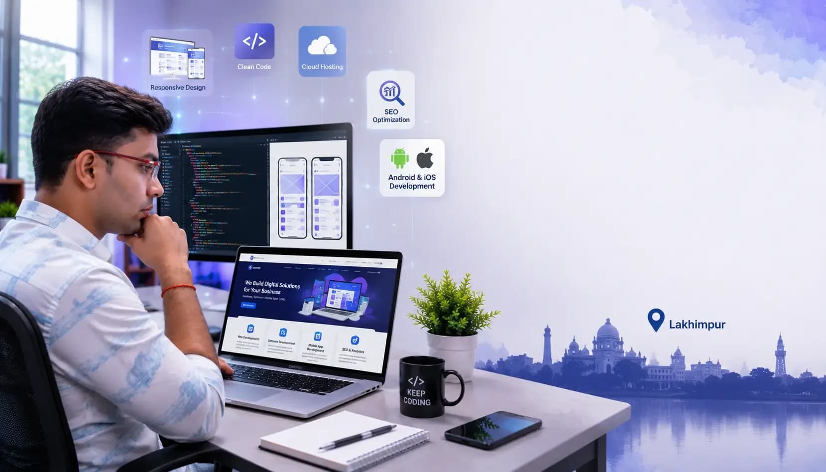 Website Developer in Lakhimpur – Web, App & Software