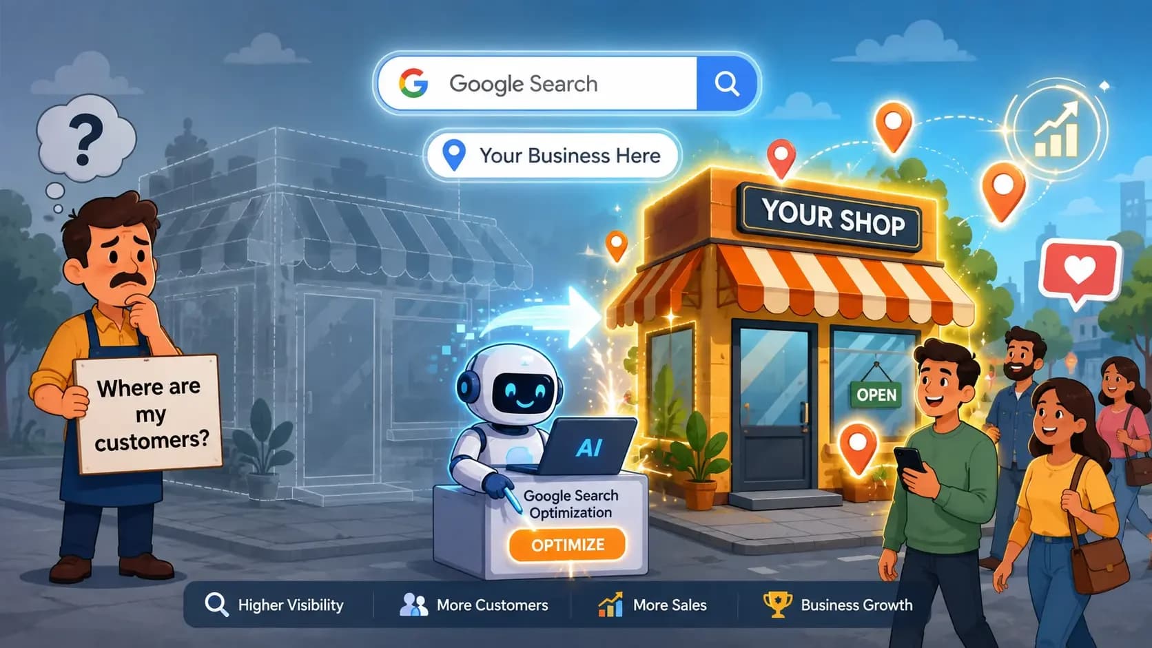 Business Google Pe Nahi Dikh Raha? Yahan Hai Fix